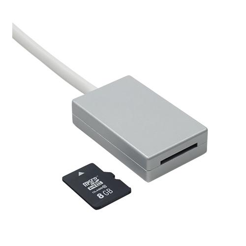 ES&S MicroSD/MicroSDHC card adapter with aluminium housing