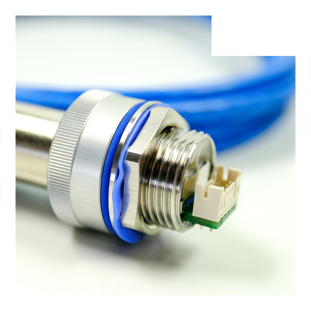 IP67 USB 3.0 Type A cable assembly with locknut