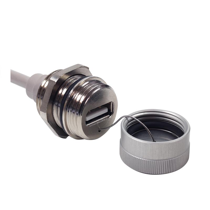 IP67 socket USB 2.0 type A