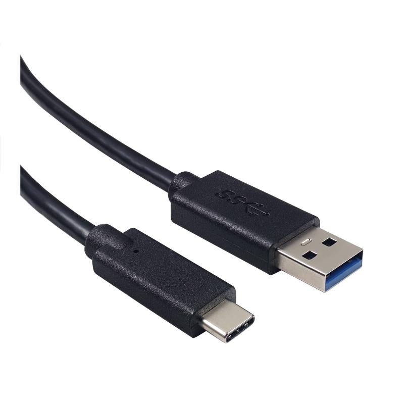 IP67 twin port socket with USB 3.0 type A and USB 3.1 type C connector