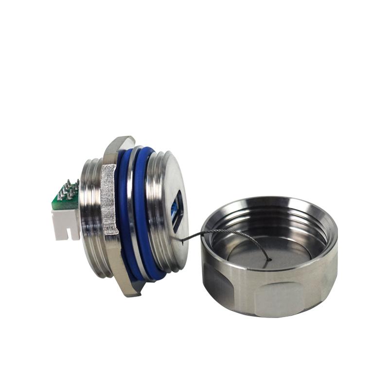 IP67 USB 3.0 Stainless Steel Socket with Pin Tray