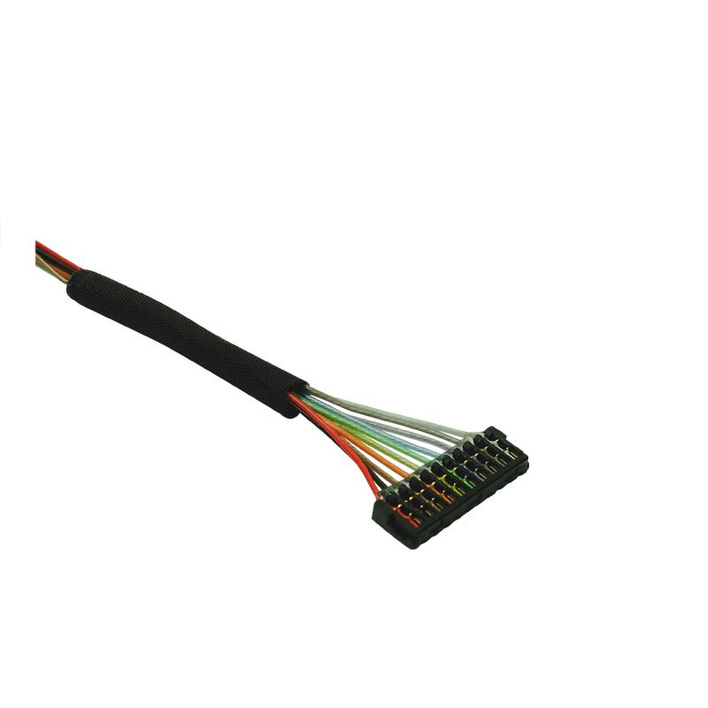 LED backlight display cable with Teflon strands