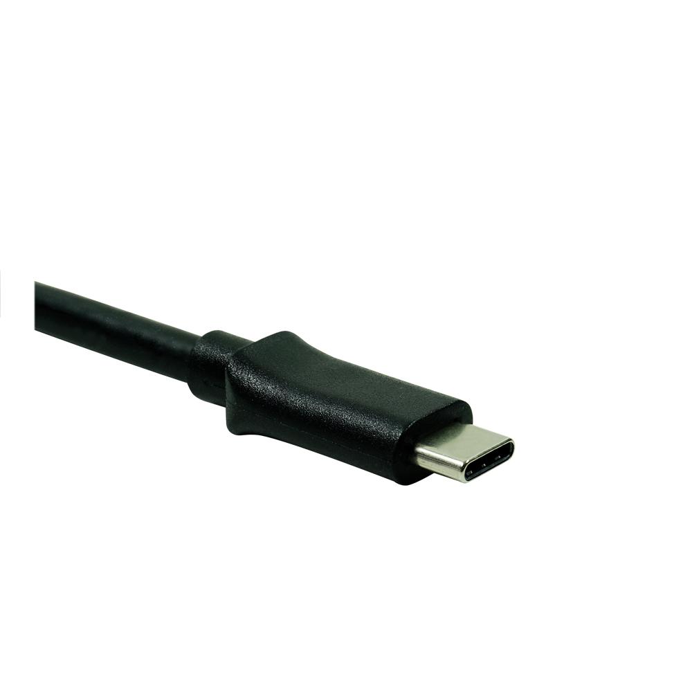 USB-C 3.1 extension cable with flange test