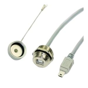 KAB-IP67-VM-USB-B-F-USB-MINI-B-M-0500RK-M20