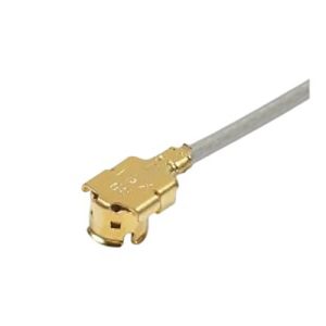 Micro coaxial cable with I-PEX CABLINE?-UM connector & lock cover