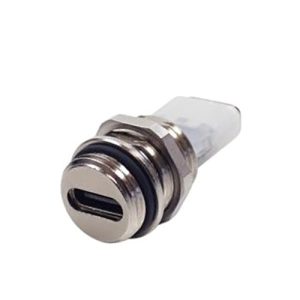 Our smallest IP67 USB C pass-through socket