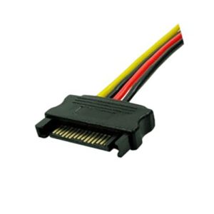 SATA power cable 15-pin to 4-pin FDD female